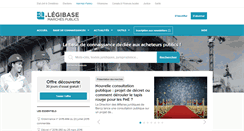 Desktop Screenshot of marches-publics.legibase.fr