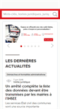 Mobile Screenshot of etat-civil.legibase.fr